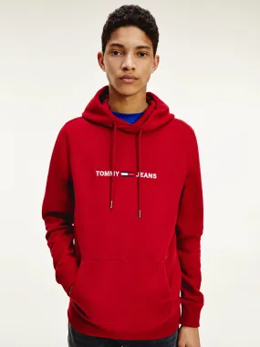 Tommy Jeans Straight Logo Hoodie | Sweatshirts & Hoodies | Tommy Hilfiger