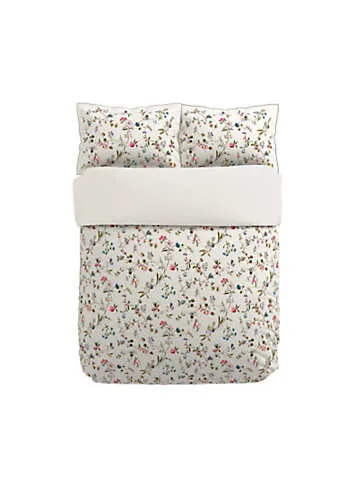 V & A Kilburn Floral 100% BCI Cotton Sateen 200 Thread Count Cover Set | Kaleidoscope