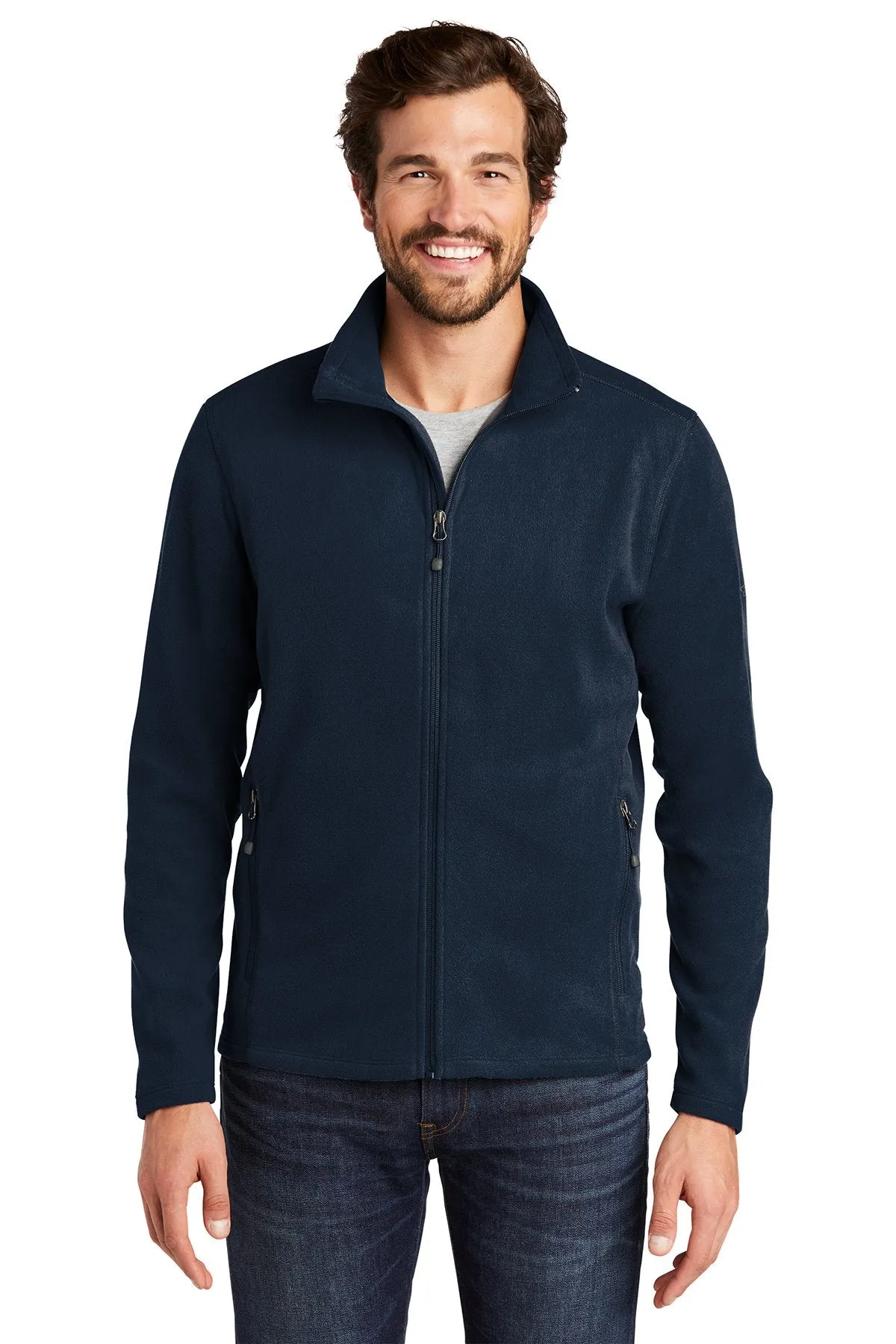 VA EB224 Men's Eddie Bauer Full-Zip Microfleece Jacket