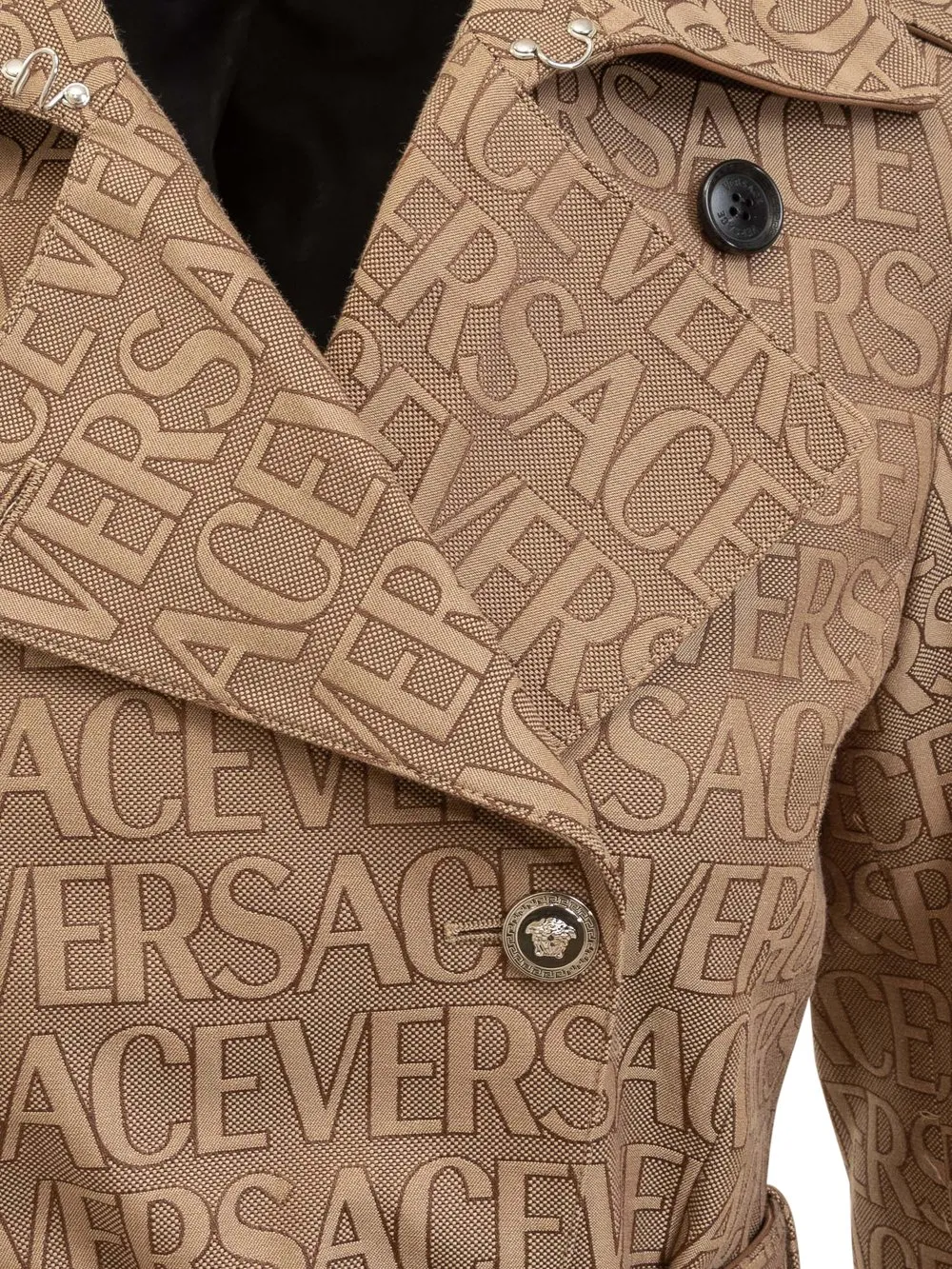 Versace Allover Trench