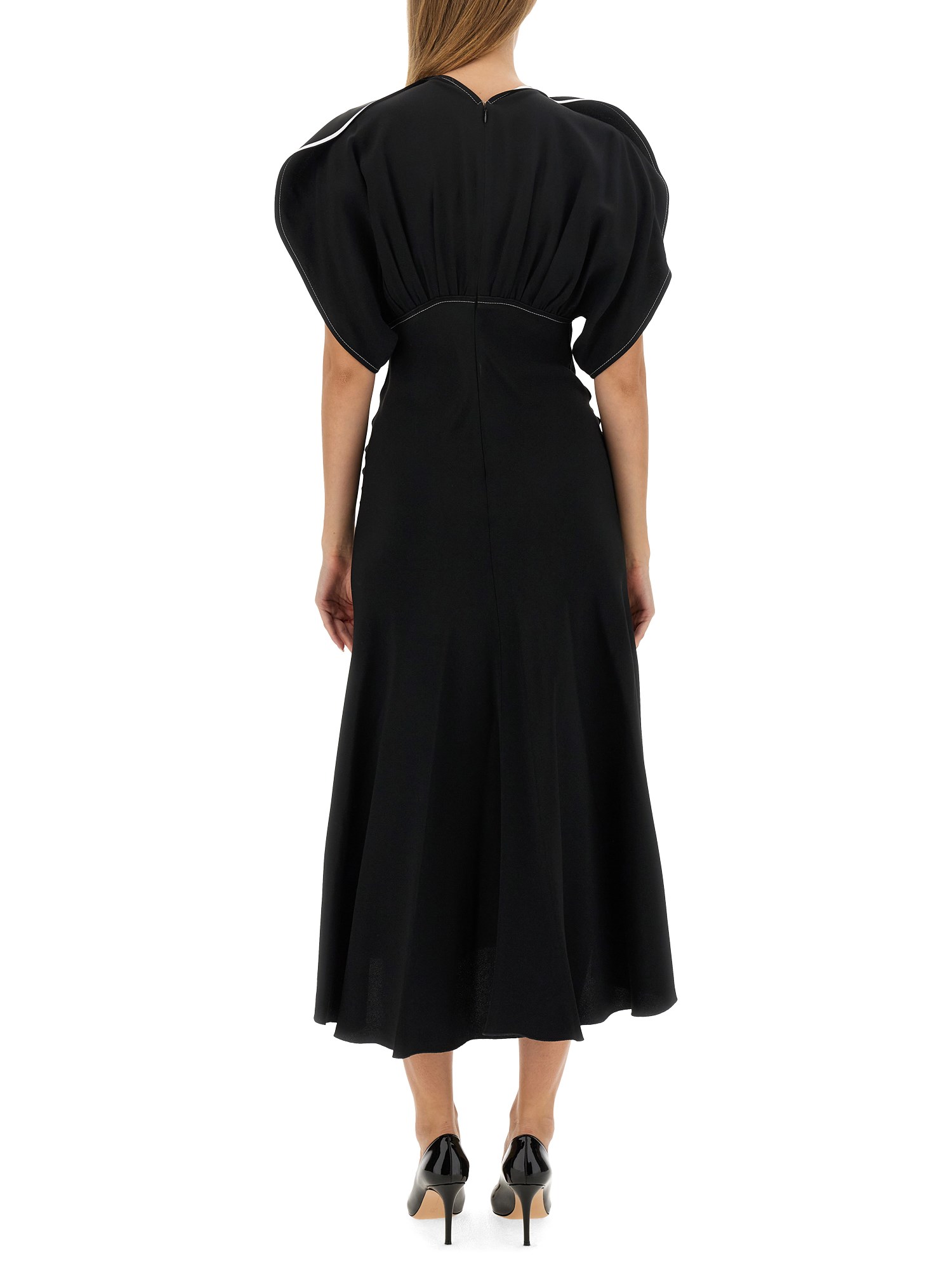 VICTORIA BECKHAM    MIDI DRESS