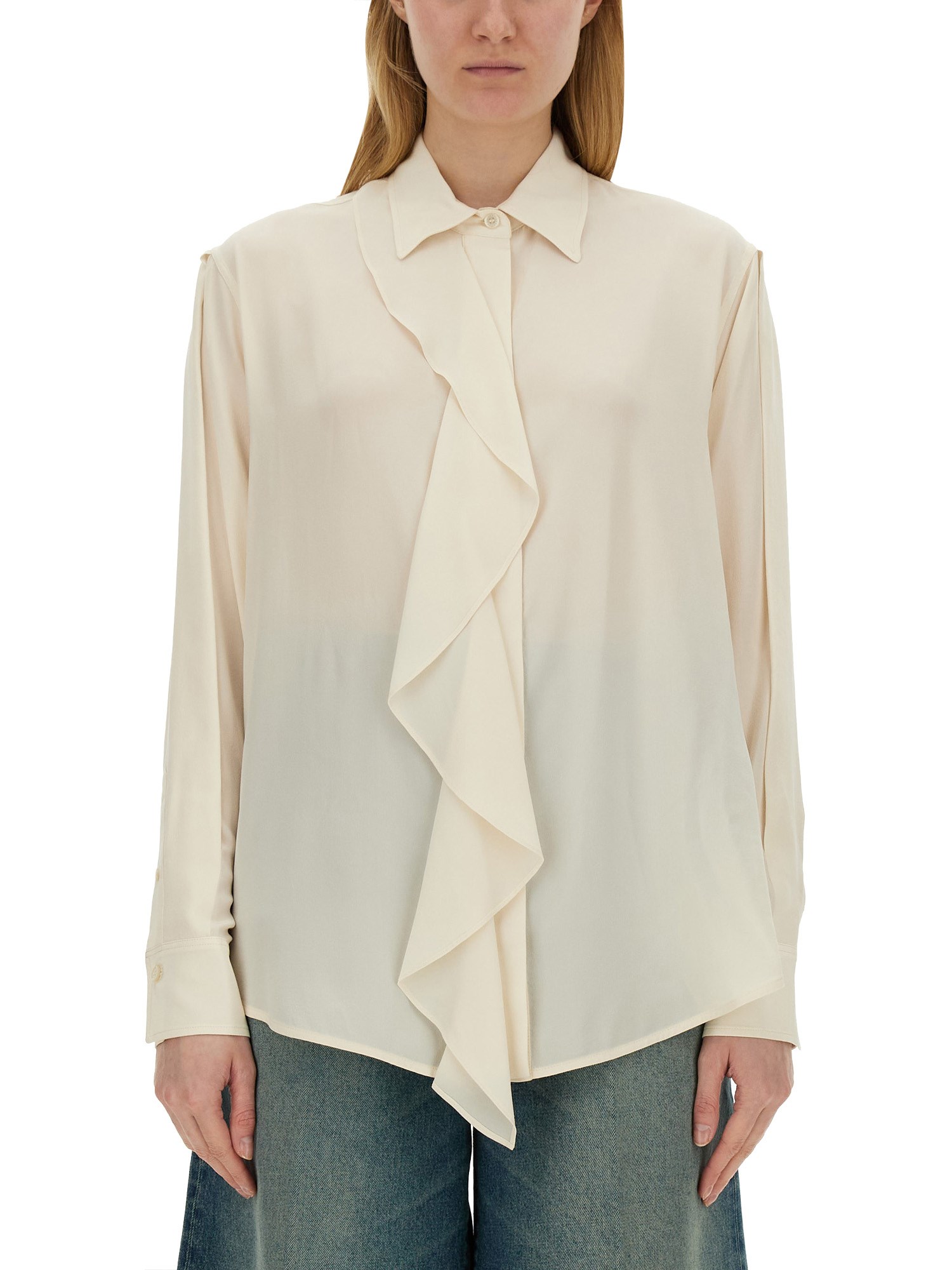 VICTORIA BECKHAM    SILK SHIRT