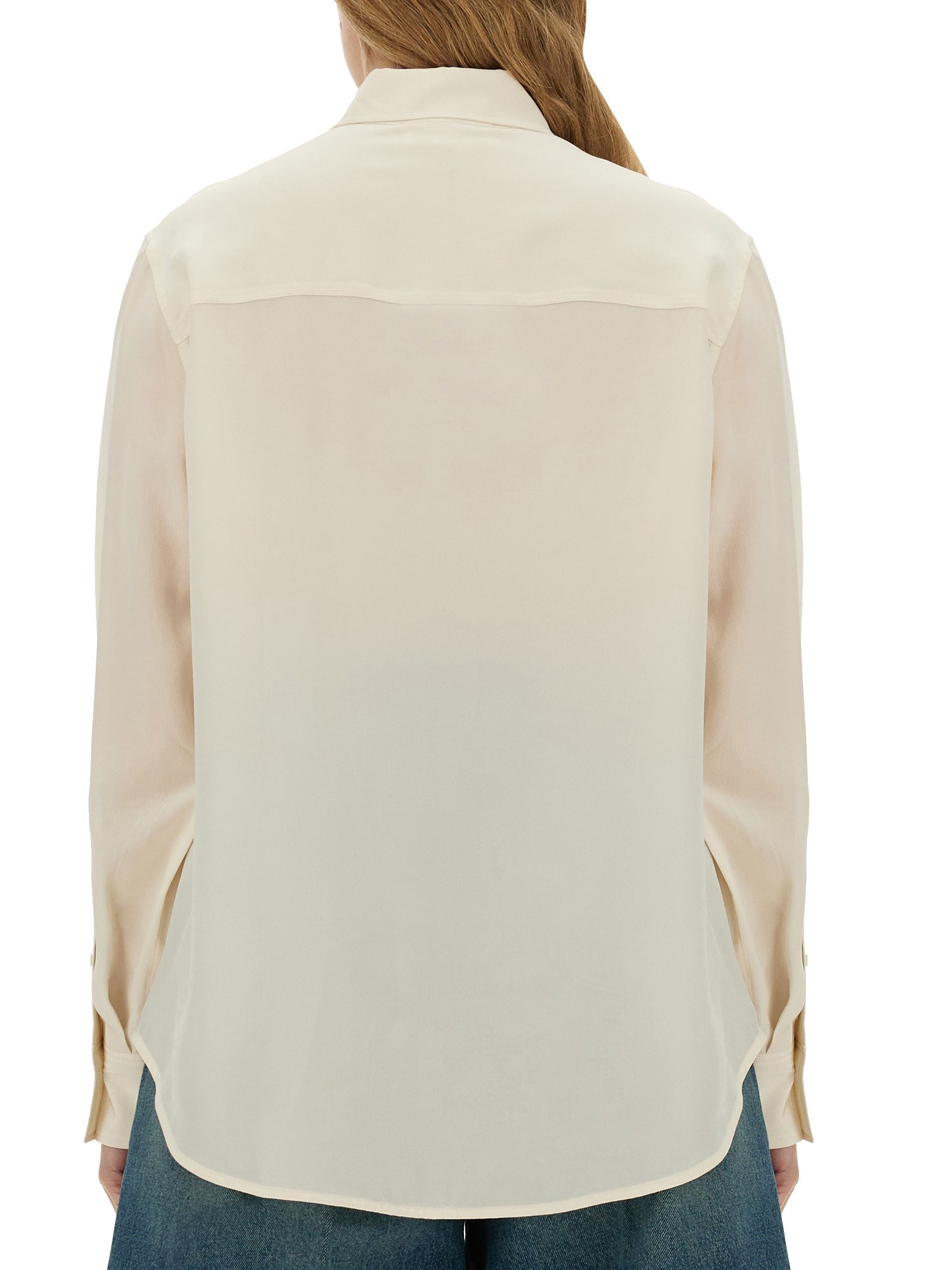 VICTORIA BECKHAM    SILK SHIRT