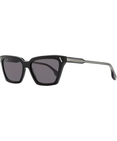 VICTORIA BECKHAM Women's Modified Rectangle Sunglasses VB661S 001 Black 57mm