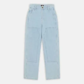 Women's Madison Double Knee Denim Loose - Vintage Blue