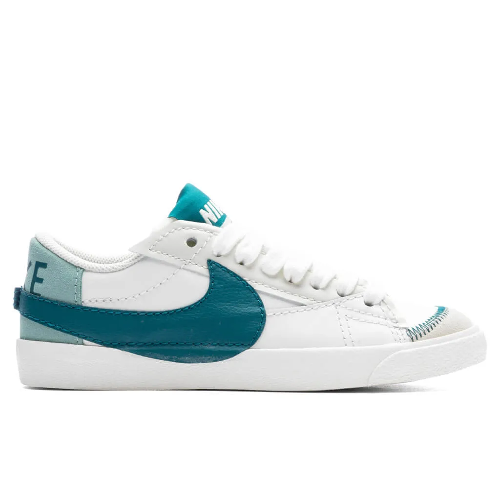 Women's Blazer Low '77 Jumbo - Summit White/Geode Teal/Sea Glass