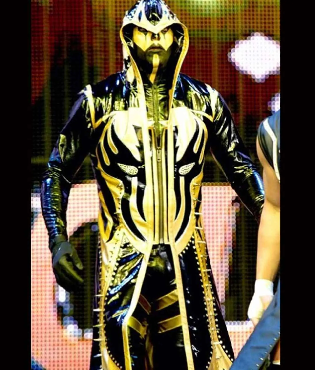 WWE Wrestler Gold Dust Leather Coat - Men Coat