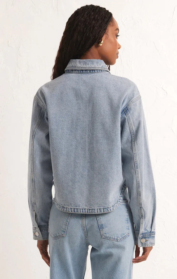 Z Supply - Cropped Denim Jacket