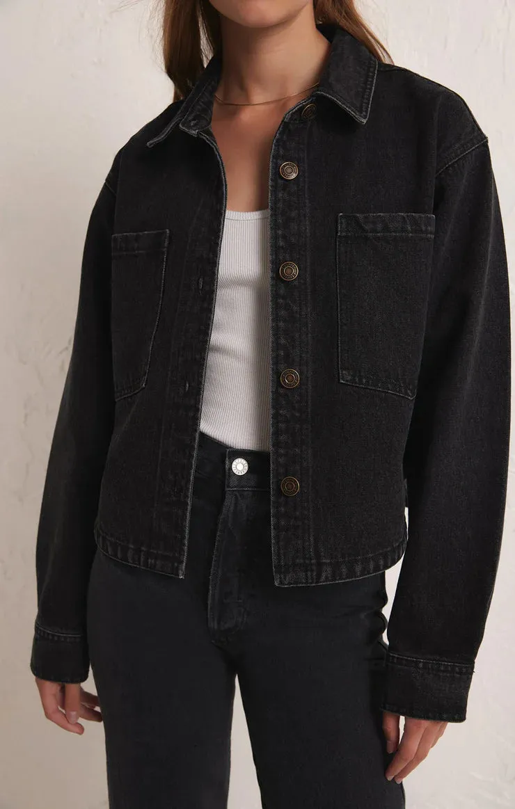 Z Supply - Cropped Denim Jacket