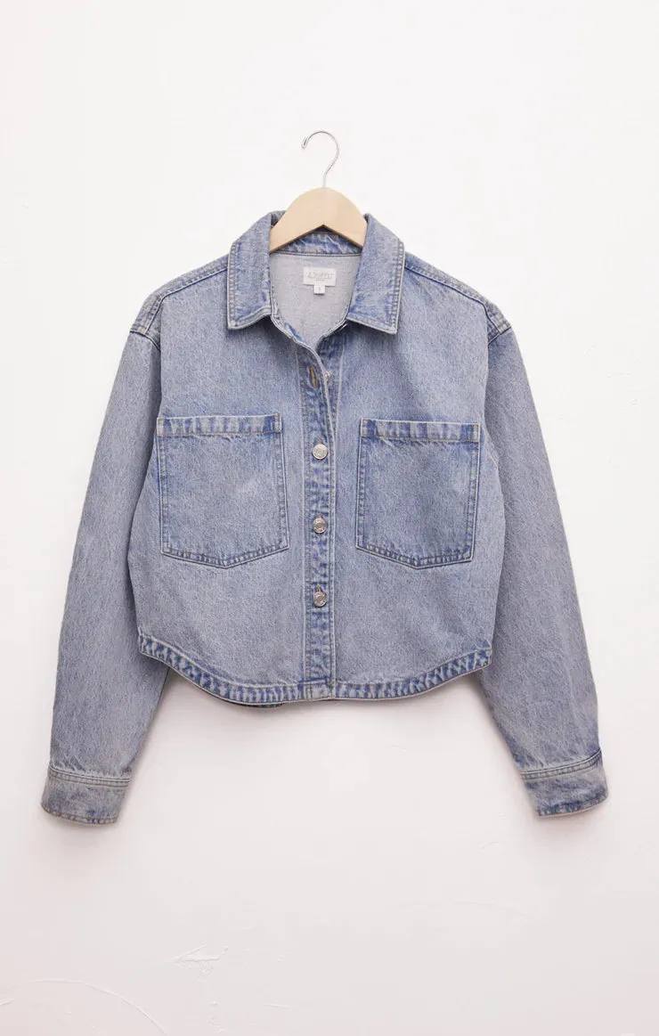 Z Supply - Cropped Denim Jacket